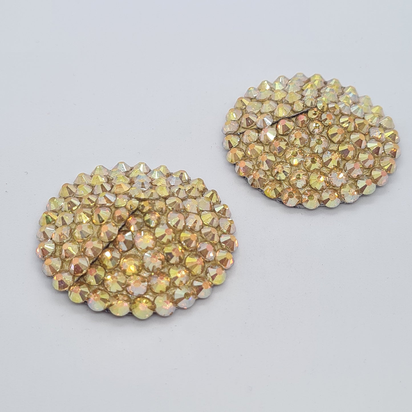 Gold Glamour Pasties (Size XS)