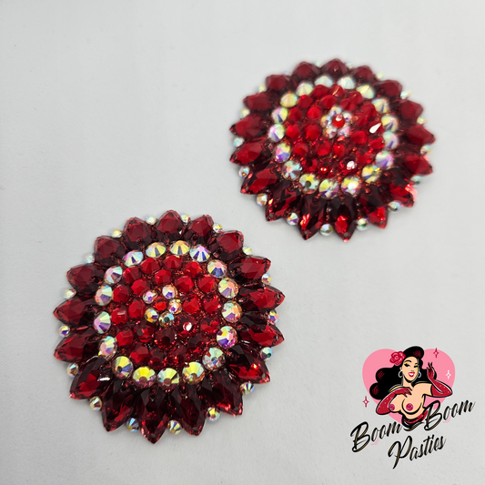 Red Celestial Pasties (Size S)