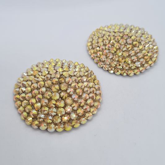 Gold Glamour Pasties (Size M)