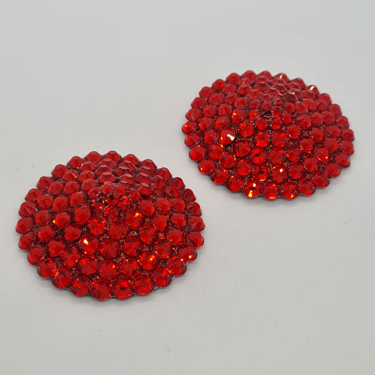 Red Glamour Pasties (Size XS)