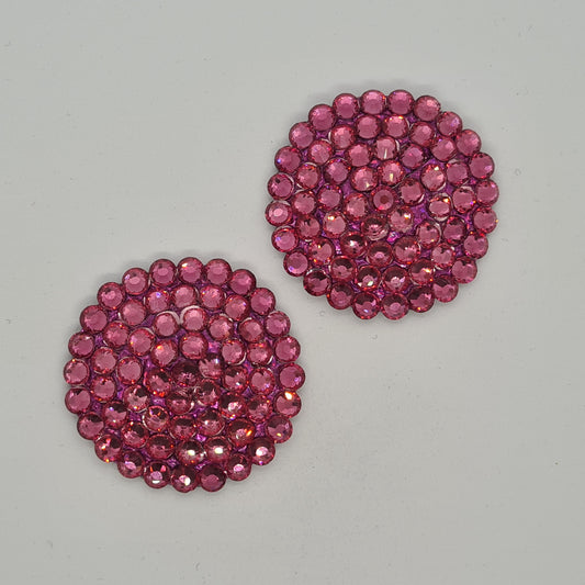 Hot Pink Glamour Pasties (Size XXS)