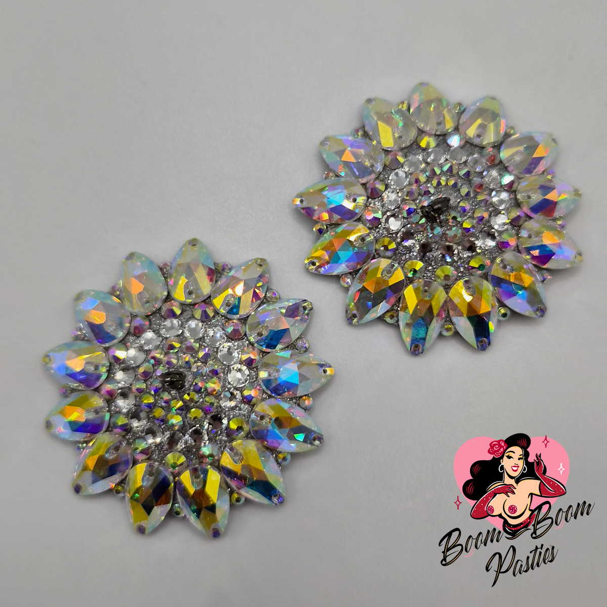 Rainbow Celestial Pasties (Size M)